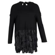 Pre-owned Cotton dresses Miu Miu Pre-owned , Black , Dames