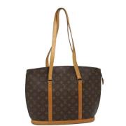 Pre-owned Canvas totes Louis Vuitton Vintage , Brown , Dames