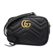 Pre-owned Leather gucci-bags Gucci Vintage , Black , Dames