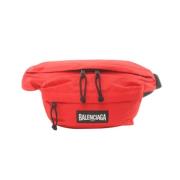 Pre-owned Nylon balenciaga-bags Balenciaga Vintage , Red , Dames