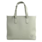 Pre-owned Leather louis-vuitton-bags Louis Vuitton Vintage , Gray , Da...