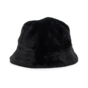 Zwarte Bucket Hat voor Vrouwen Apparis , Black , Dames