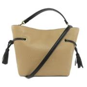 Pre-owned Leather totes Coach Pre-owned , Beige , Dames