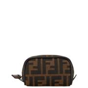 Pre-owned Canvas fendi-bags Fendi Vintage , Brown , Dames