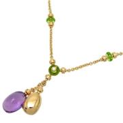 Pre-owned Rose Gold necklaces Bvlgari Vintage , Yellow , Dames