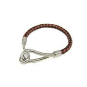 Pre-owned Metal bracelets Hermès Vintage , Gray , Dames