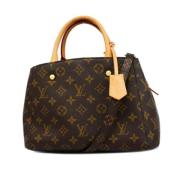 Pre-owned Fabric louis-vuitton-bags Louis Vuitton Vintage , Brown , Da...