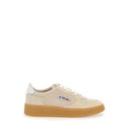 Beige Sneakers Laag Medalist Vrouwen Autry , Beige , Dames