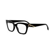 Stijlvolle Bril Accessoire Fendi , Black , Unisex