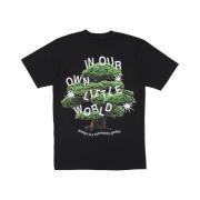 Community Garden Tee Gewassen Zwart Market , Black , Heren