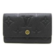 Pre-owned Fabric key-holders Louis Vuitton Vintage , Black , Dames