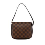 Pre-owned Canvas shoulder-bags Louis Vuitton Vintage , Brown , Dames