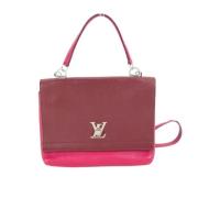 Pre-owned Leather louis-vuitton-bags Louis Vuitton Vintage , Purple , ...