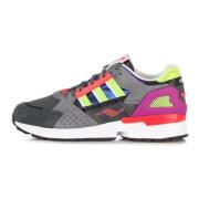 Grijze Lage Herenschoen Zx 10000 C Adidas , Multicolor , Heren