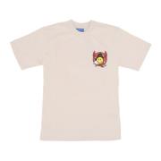 Smiley Inner Peace Tee Ecru Market , Beige , Heren