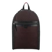 Leather backpacks Christian Louboutin , Red , Heren