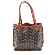 Pre-owned Leather totes Goyard Vintage , Brown , Dames