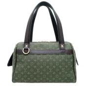 Pre-owned Canvas louis-vuitton-bags Louis Vuitton Vintage , Green , Da...