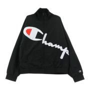 Zwarte Windbreaker Jas voor Vrouwen Champion , Black , Dames