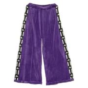 Lichtgewicht trainingsbroek in violet/zwart Kappa , Purple , Dames