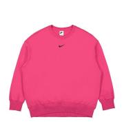 Phoenix Fleece Crewneck Sweater Nike , Pink , Heren