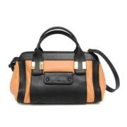 Pre-owned Leather handbags Chloé Pre-owned , Black , Dames