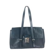 Pre-owned Leather louis-vuitton-bags Louis Vuitton Vintage , Black , D...