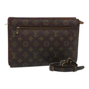 Pre-owned Canvas louis-vuitton-bags Louis Vuitton Vintage , Brown , Da...