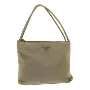 Pre-owned Nylon prada-bags Prada Vintage , Beige , Dames