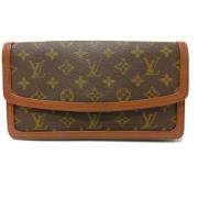 Pre-owned Fabric louis-vuitton-bags Louis Vuitton Vintage , Brown , Da...