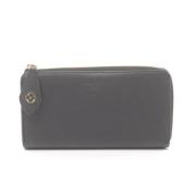 Pre-owned Leather wallets Louis Vuitton Vintage , Black , Dames