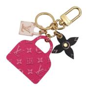 Pre-owned Fabric key-holders Louis Vuitton Vintage , Pink , Dames