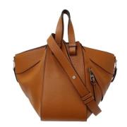 Pre-owned Leather handbags Loewe Pre-owned , Brown , Dames