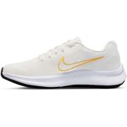 Witte damesschoenen slip-on hardloopschoenen Nike , White , Dames