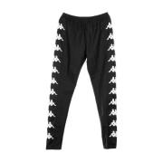 Zwart/Wit Damesleggings Kappa , Black , Dames