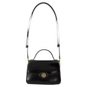 Leather handbags Tory Burch , Black , Dames