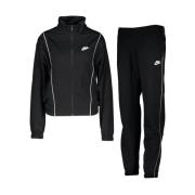 Dames Aansluitend Trainingspak Zwart Nike , Black , Dames