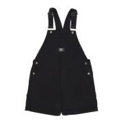 Zwarte Shortall Tuinbroek met Verstelbare Bandjes Vans , Black , Dames