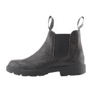 Gorm Leren Laars Zwart Nature Footwear , Black , Heren