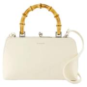 Leather handbags Jil Sander , White , Dames