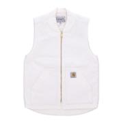 Klassiek Vest Gewaxt Carhartt Wip , White , Heren