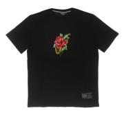 Zwart Roze Heren Tee Shirt Dolly Noire , Black , Heren