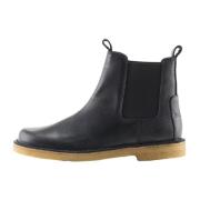 Handgemaakte Leren Chelsea Boot Laura Nature Footwear , Black , Dames