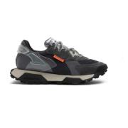 Stijlvolle Anthracite Sneakers RUN OF , Gray , Heren