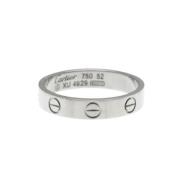 Pre-owned White Gold rings Cartier Vintage , Gray , Dames