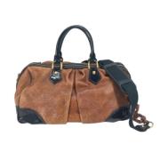 Pre-owned Leather louis-vuitton-bags Louis Vuitton Vintage , Brown , D...