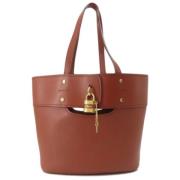 Pre-owned Leather totes Chloé Pre-owned , Brown , Dames