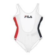 Heldere Badpak Rood Fila , White , Dames