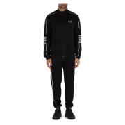 Sportieve Sweater en Broek Set Emporio Armani EA7 , Black , Heren