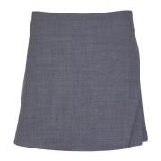 Grijze Zomer Shorts Vrouwen Ottod'Ame , Gray , Dames